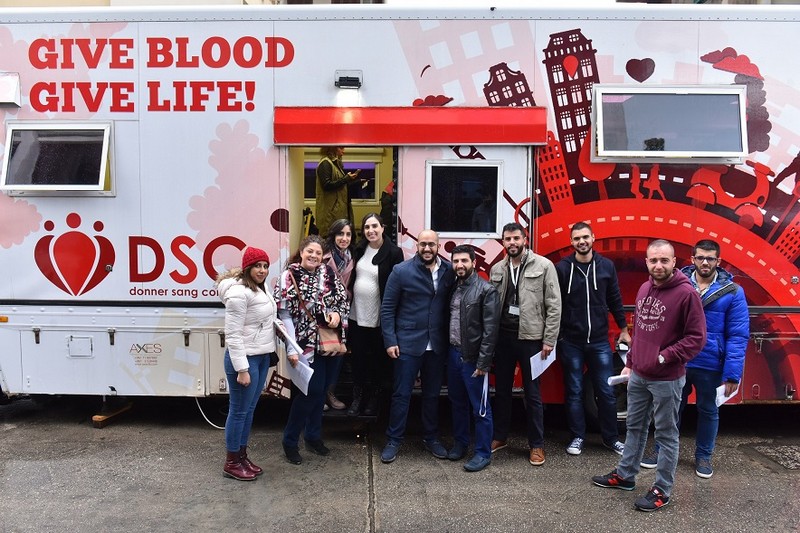 A Joint initiative brings together touch and Donner Sang Compterto Raise Awareness about Blood Donation